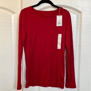 Women’s Red Long Sleeve Shirt